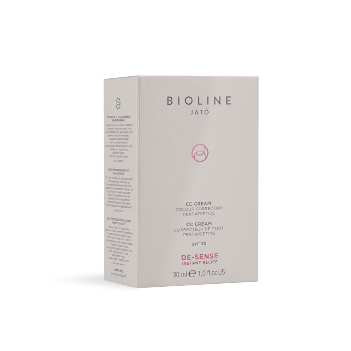 CC крем SPF 30 с пептидами De-Sense Instant Relief Colour Corrector CC Cream SPF 30