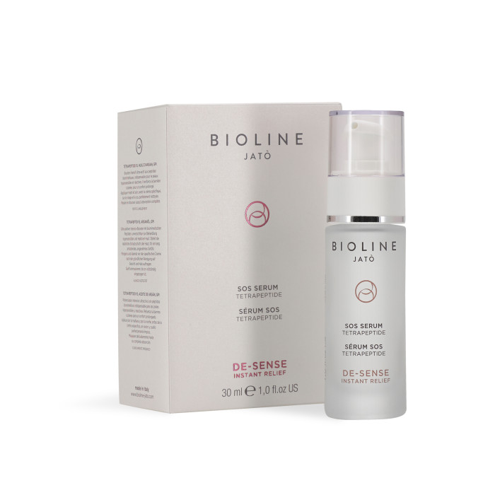 SOS-сыворотка с пептидами De-Sense Instant Relief Tetrapeptide SOS Serum