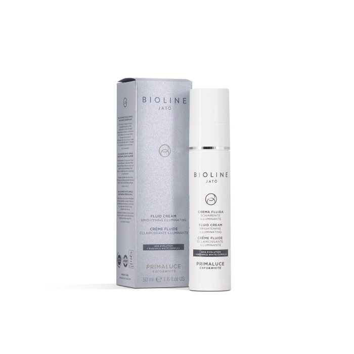 Осветляющий флюид Primaluce Exfo&White Brightening Illuminating Fluid Cream