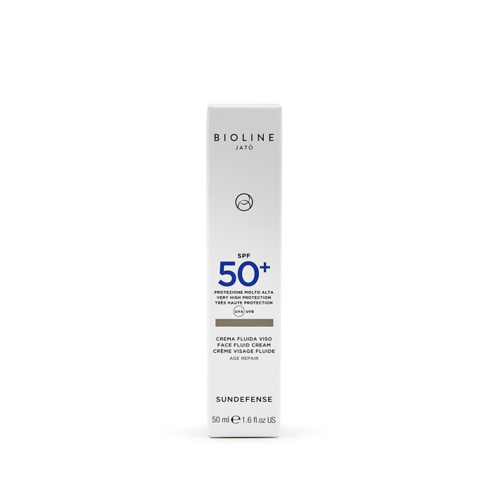 Флюид для лица с кремовой текстурой SPF 50+ Sundefense Very High Protection Face Fluid Cream SPF 50+